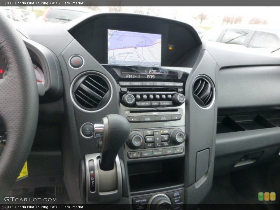 Black Interior Controls for the 2013 Honda Pilot Touring 4WD #74036761