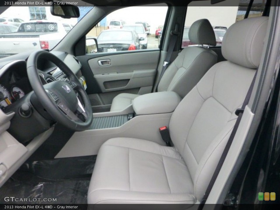 Gray Interior Photo for the 2013 Honda Pilot EX-L 4WD #74036871