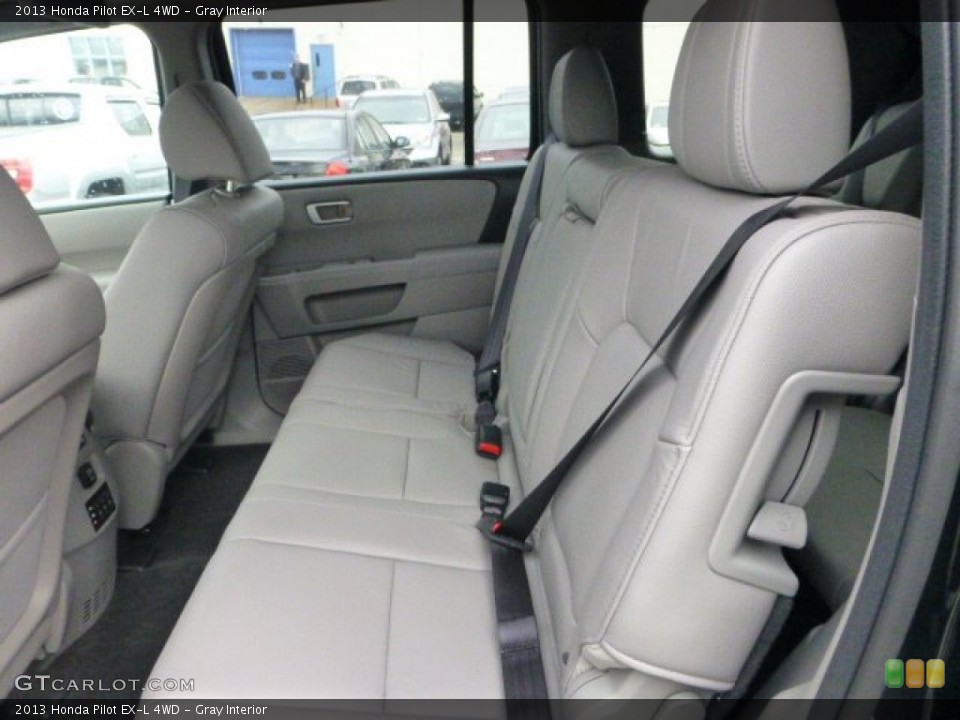 Gray Interior Rear Seat for the 2013 Honda Pilot EX-L 4WD #74036880