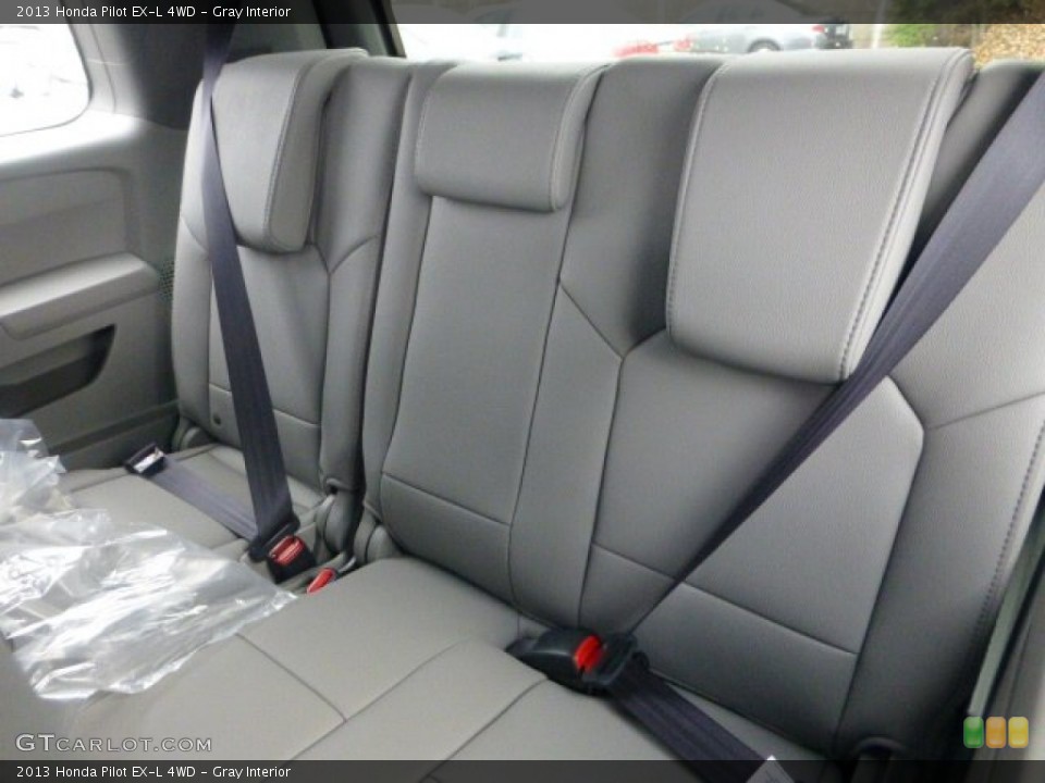 Gray Interior Rear Seat for the 2013 Honda Pilot EX-L 4WD #74036886