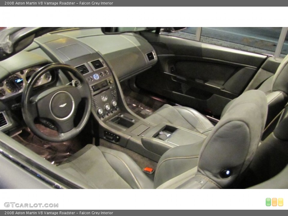 Falcon Grey 2008 Aston Martin V8 Vantage Interiors