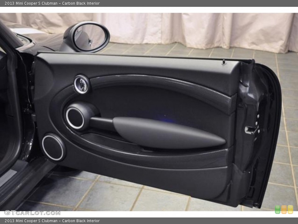Carbon Black Interior Door Panel for the 2013 Mini Cooper S Clubman #74040905