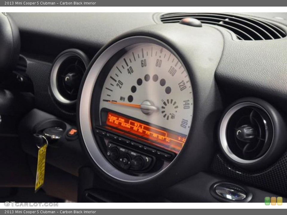 Carbon Black Interior Gauges for the 2013 Mini Cooper S Clubman #74040968
