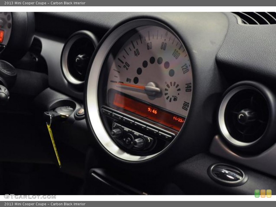 Carbon Black Interior Gauges for the 2013 Mini Cooper Coupe #74042219