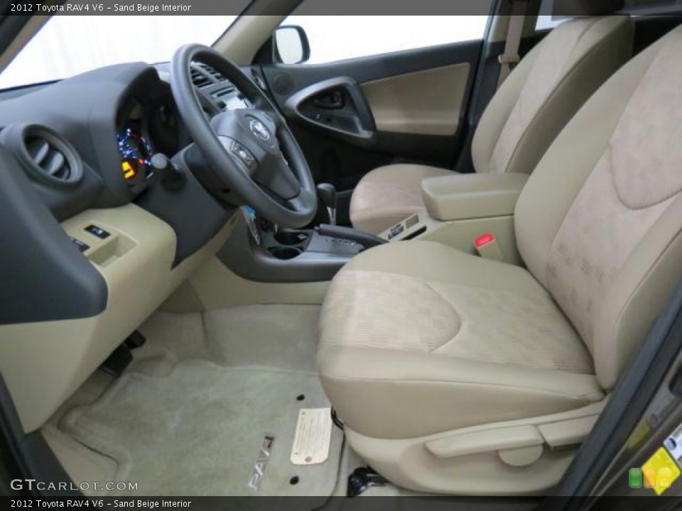 Sand Beige Interior Photo for the 2012 Toyota RAV4 V6 #74044154