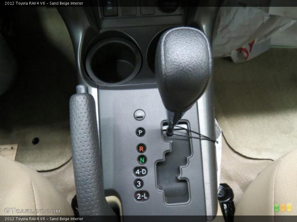 Sand Beige Interior Transmission for the 2012 Toyota RAV4 V6 #74044252