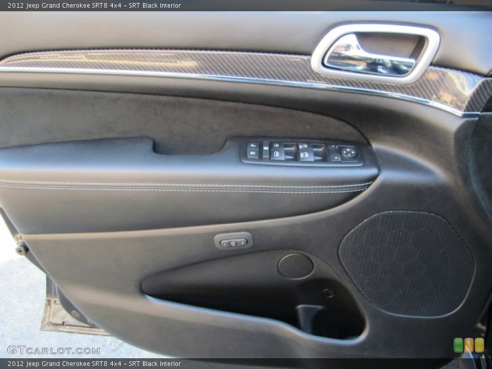 SRT Black Interior Door Panel for the 2012 Jeep Grand Cherokee SRT8 4x4 #74044646