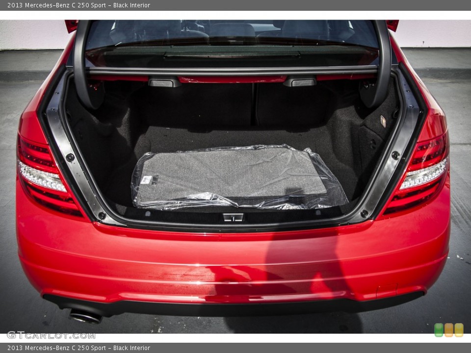 Black Interior Trunk for the 2013 Mercedes-Benz C 250 Sport #74044664