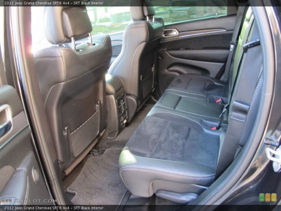 SRT Black Interior Rear Seat for the 2012 Jeep Grand Cherokee SRT8 4x4 #74044832