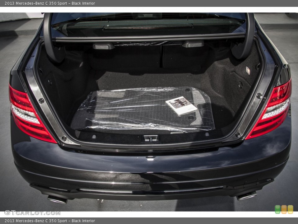 Black Interior Trunk for the 2013 Mercedes-Benz C 350 Sport #74045108