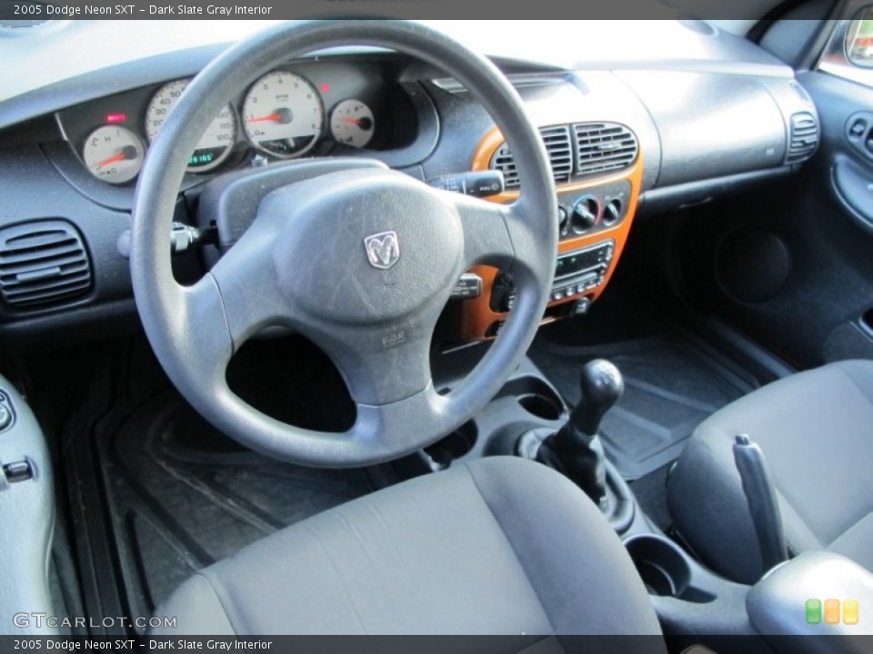 Dark Slate Gray Interior Prime Interior for the 2005 Dodge Neon SXT #74045347