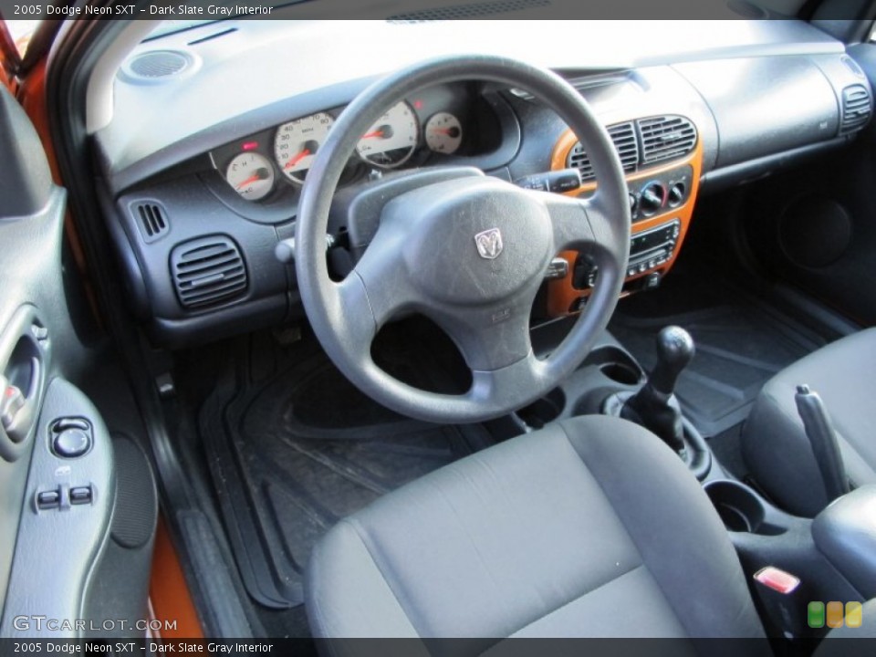 Dark Slate Gray Interior Prime Interior for the 2005 Dodge Neon SXT #74045372