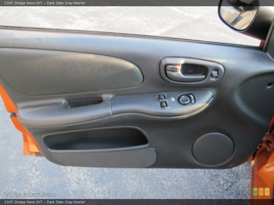 Dark Slate Gray Interior Door Panel for the 2005 Dodge Neon SXT #74045390