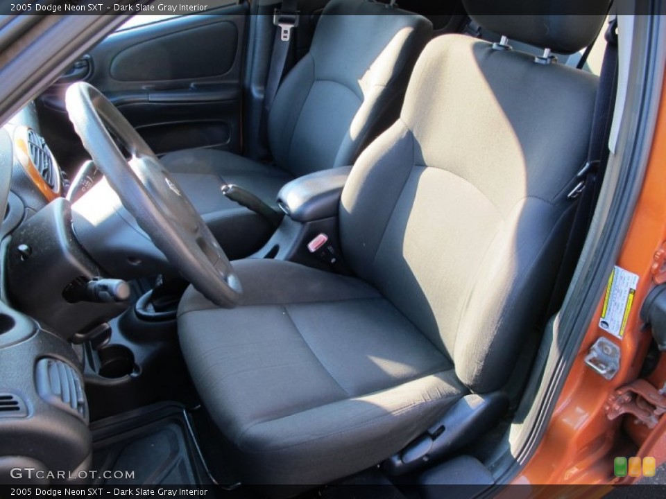 Dark Slate Gray Interior Front Seat for the 2005 Dodge Neon SXT #74045435