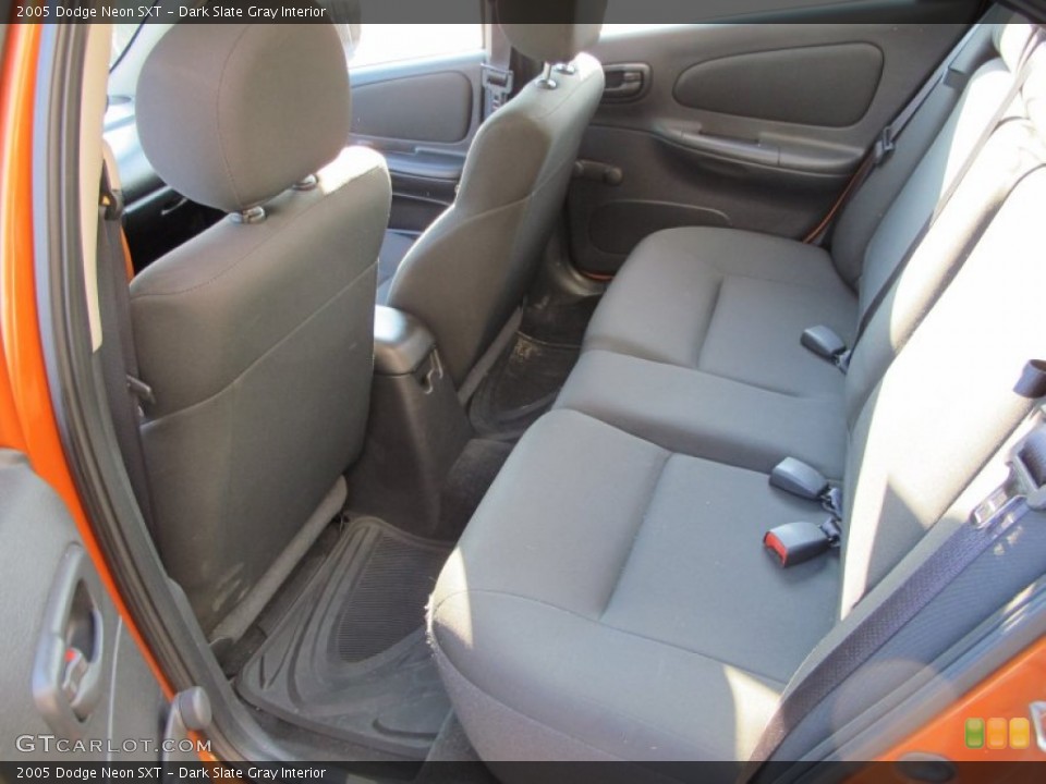 Dark Slate Gray Interior Rear Seat for the 2005 Dodge Neon SXT #74045546