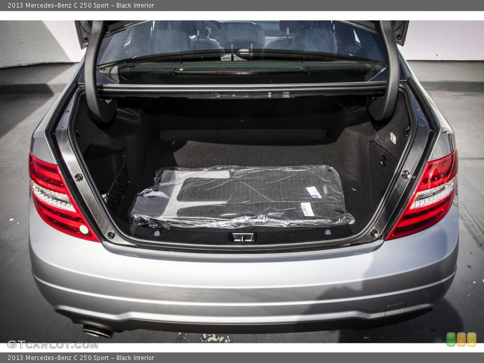 Black Interior Trunk for the 2013 Mercedes-Benz C 250 Sport #74046943