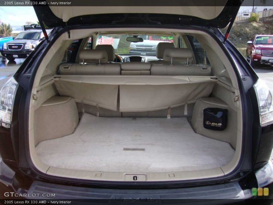 Ivory Interior Trunk for the 2005 Lexus RX 330 AWD #74047229