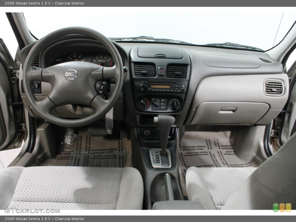 Charcoal Interior Dashboard for the 2006 Nissan Sentra 1.8 S #74047325