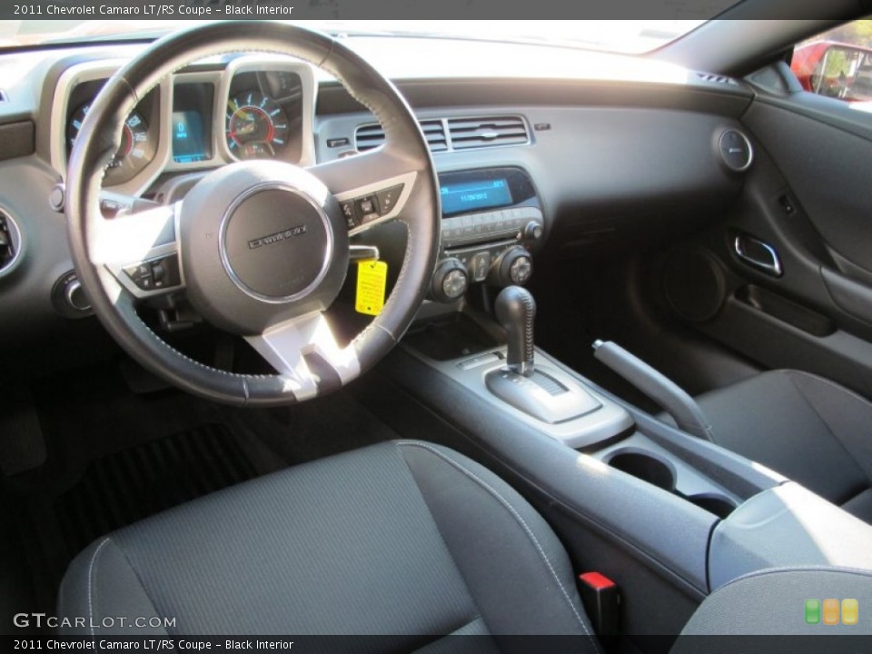 Black Interior Prime Interior for the 2011 Chevrolet Camaro LT/RS Coupe #74047379