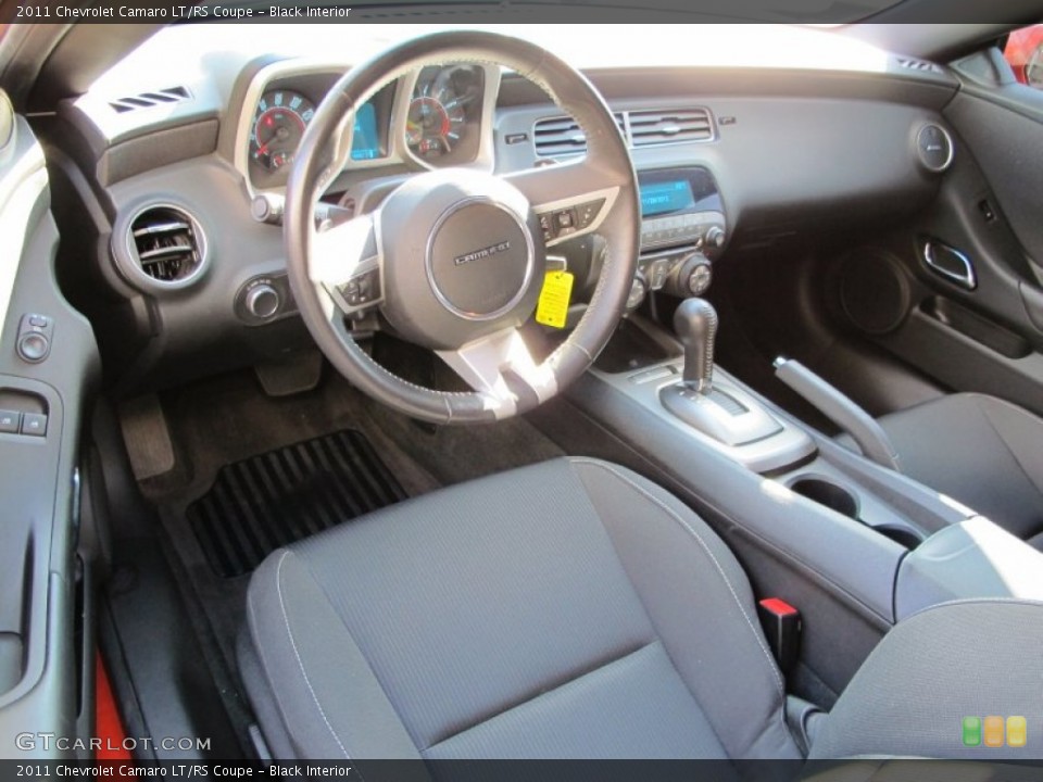 Black Interior Prime Interior for the 2011 Chevrolet Camaro LT/RS Coupe #74047406