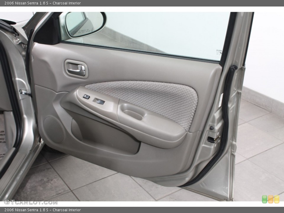 Charcoal Interior Door Panel for the 2006 Nissan Sentra 1.8 S #74047538