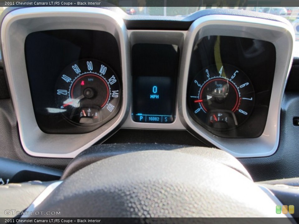 Black Interior Gauges for the 2011 Chevrolet Camaro LT/RS Coupe #74047661