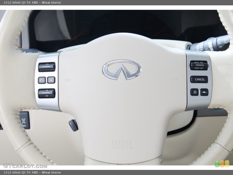 Wheat Interior Controls for the 2010 Infiniti QX 56 4WD #74048261