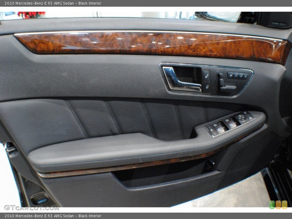 Black Interior Door Panel for the 2010 Mercedes-Benz E 63 AMG Sedan #74048573