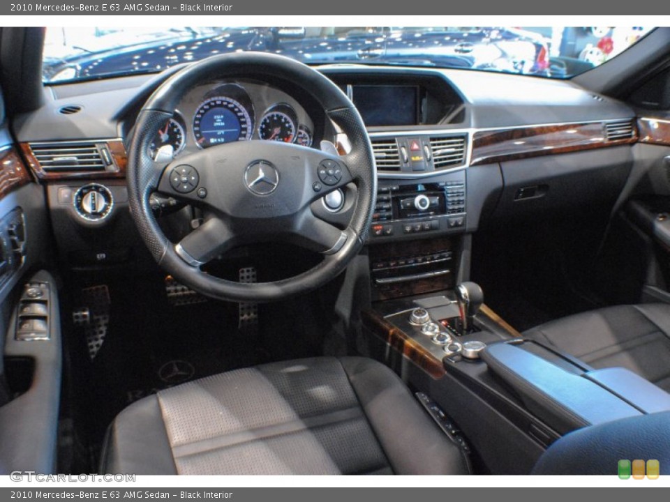 Black Interior Photo for the 2010 Mercedes-Benz E 63 AMG Sedan #74048681