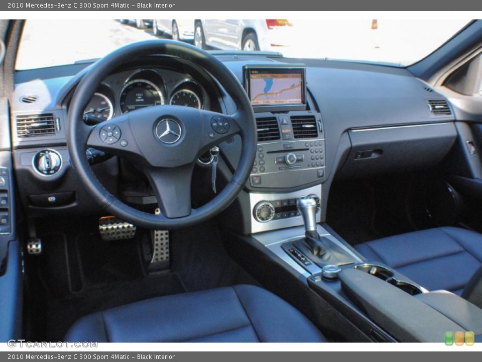 Black Interior Photo for the 2010 Mercedes-Benz C 300 Sport 4Matic #74049516