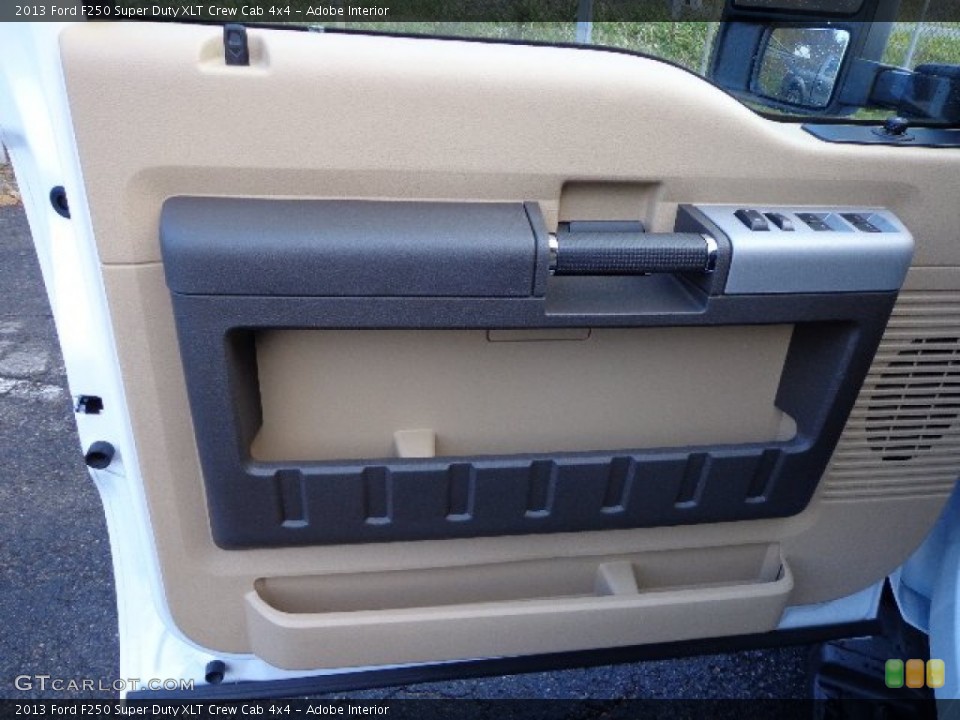 Adobe Interior Door Panel for the 2013 Ford F250 Super Duty XLT Crew Cab 4x4 #74050157