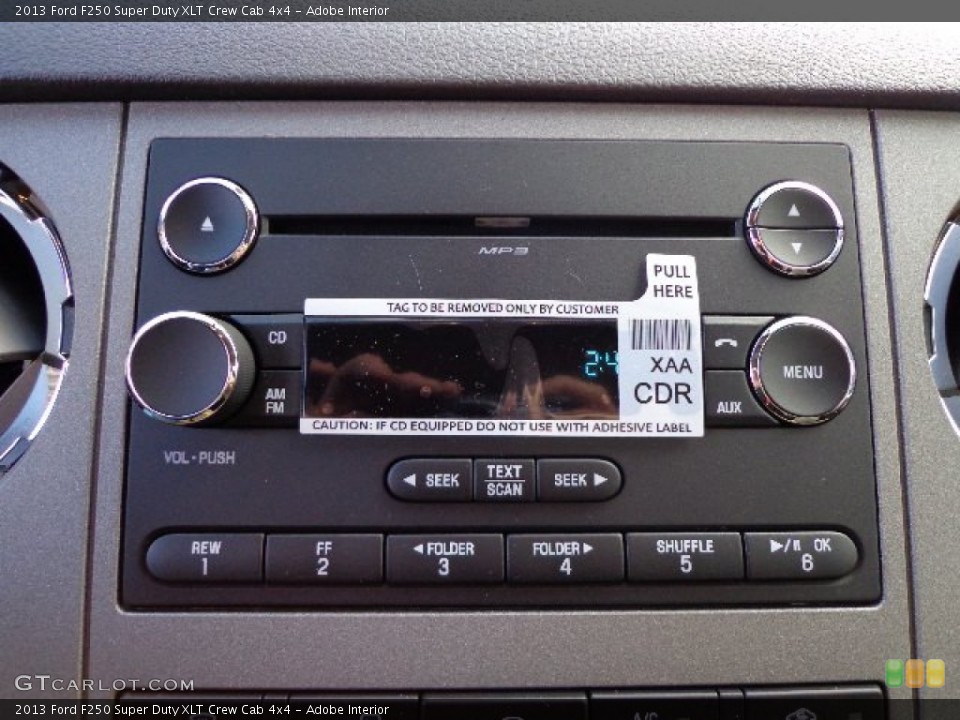 Adobe Interior Audio System for the 2013 Ford F250 Super Duty XLT Crew Cab 4x4 #74050232