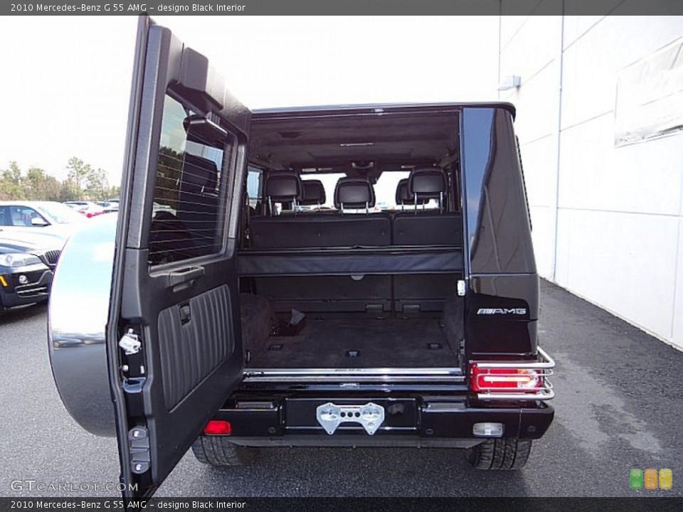 designo Black Interior Trunk for the 2010 Mercedes-Benz G 55 AMG #74050784