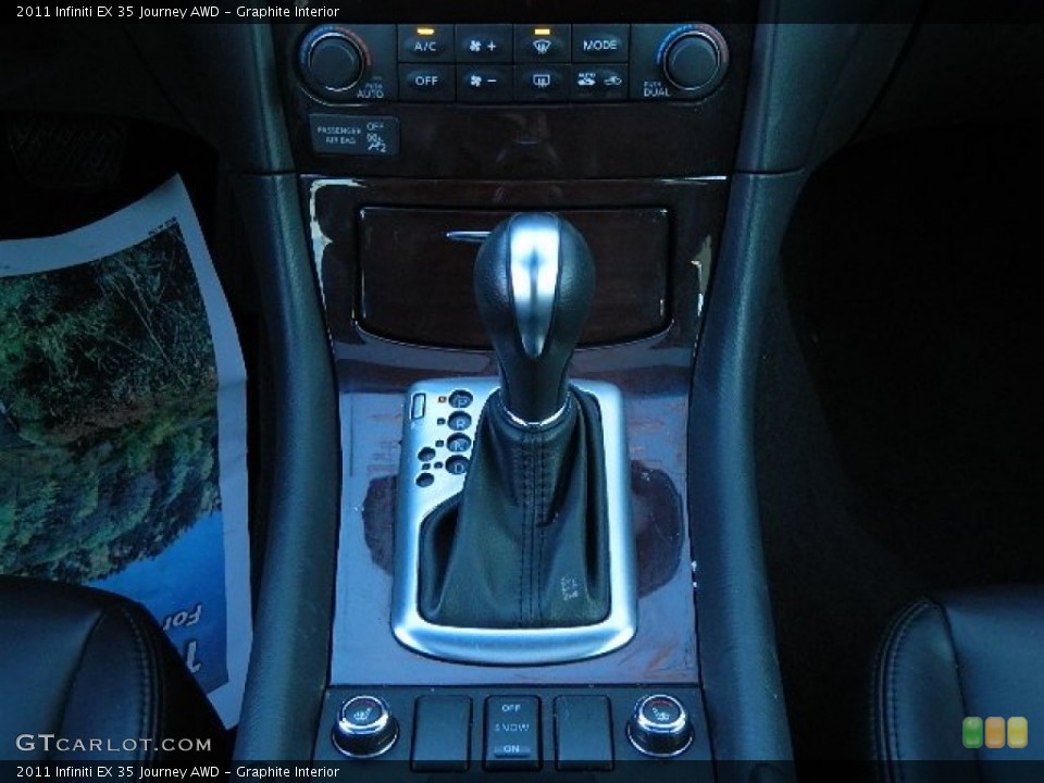 Graphite Interior Transmission for the 2011 Infiniti EX 35 Journey AWD #74053103