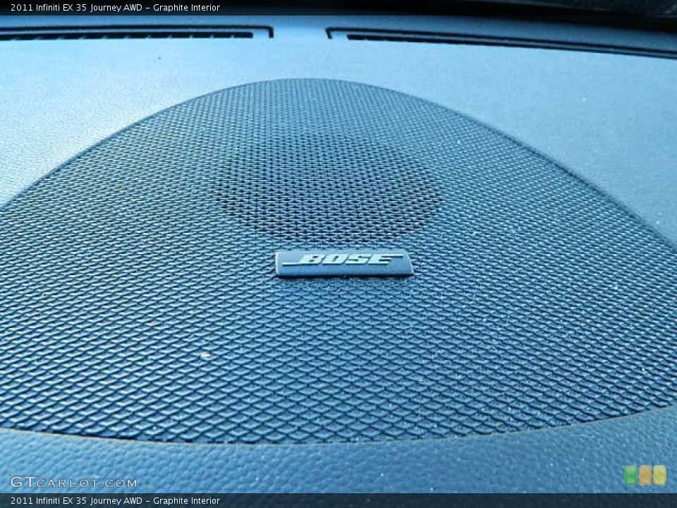Graphite Interior Audio System for the 2011 Infiniti EX 35 Journey AWD #74053124