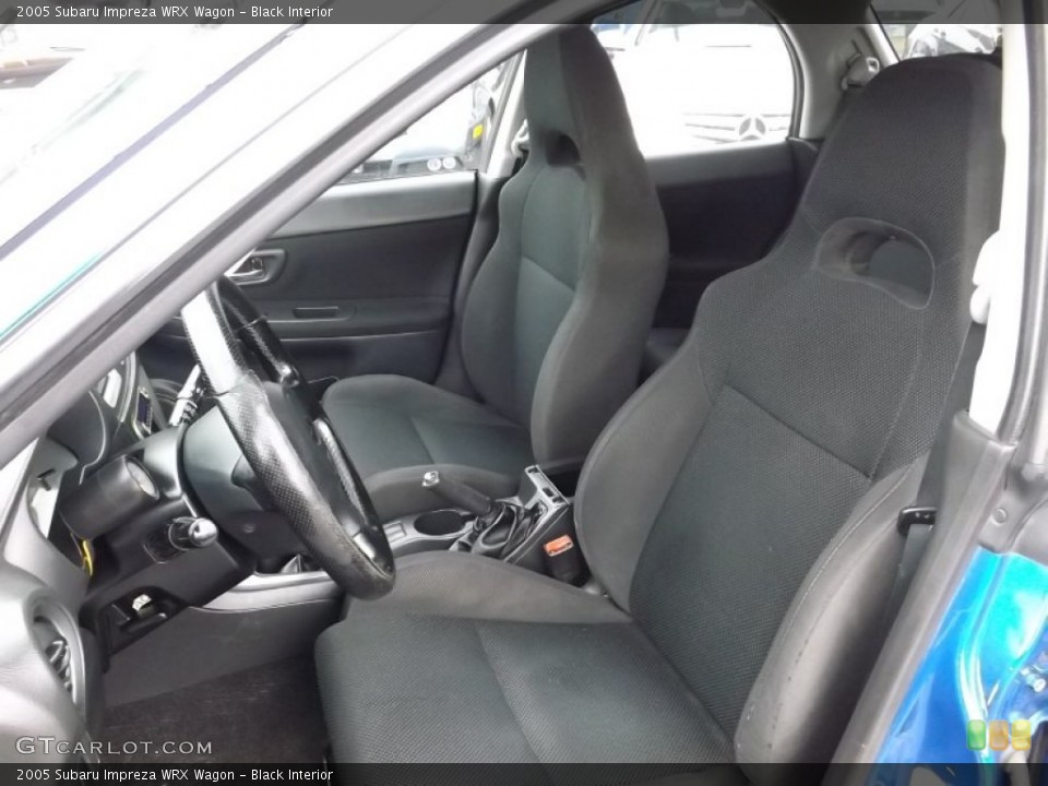 Black Interior Front Seat for the 2005 Subaru Impreza WRX Wagon #74054477
