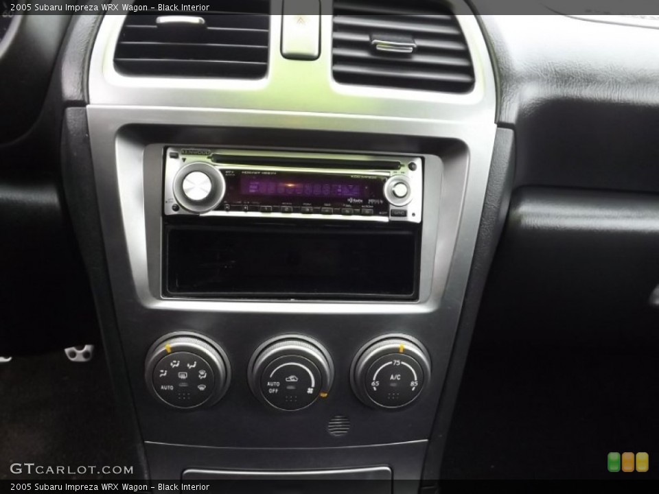 Black Interior Controls for the 2005 Subaru Impreza WRX Wagon #74054525