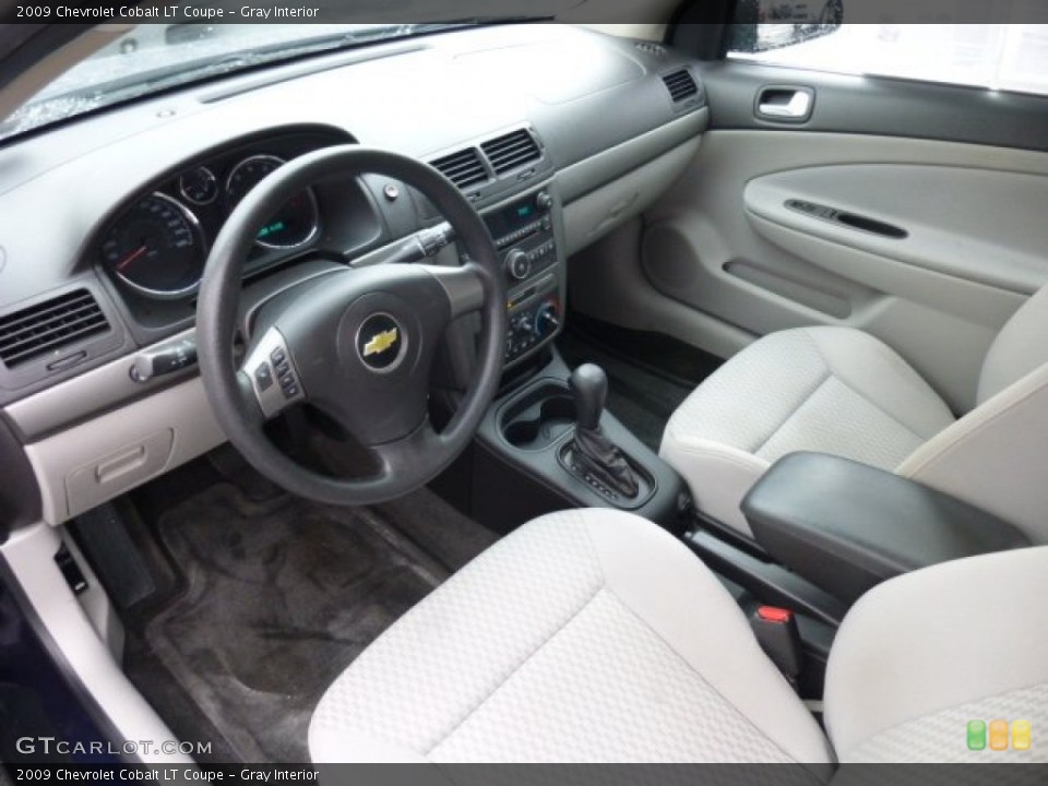 Gray Interior Prime Interior for the 2009 Chevrolet Cobalt LT Coupe #74054660