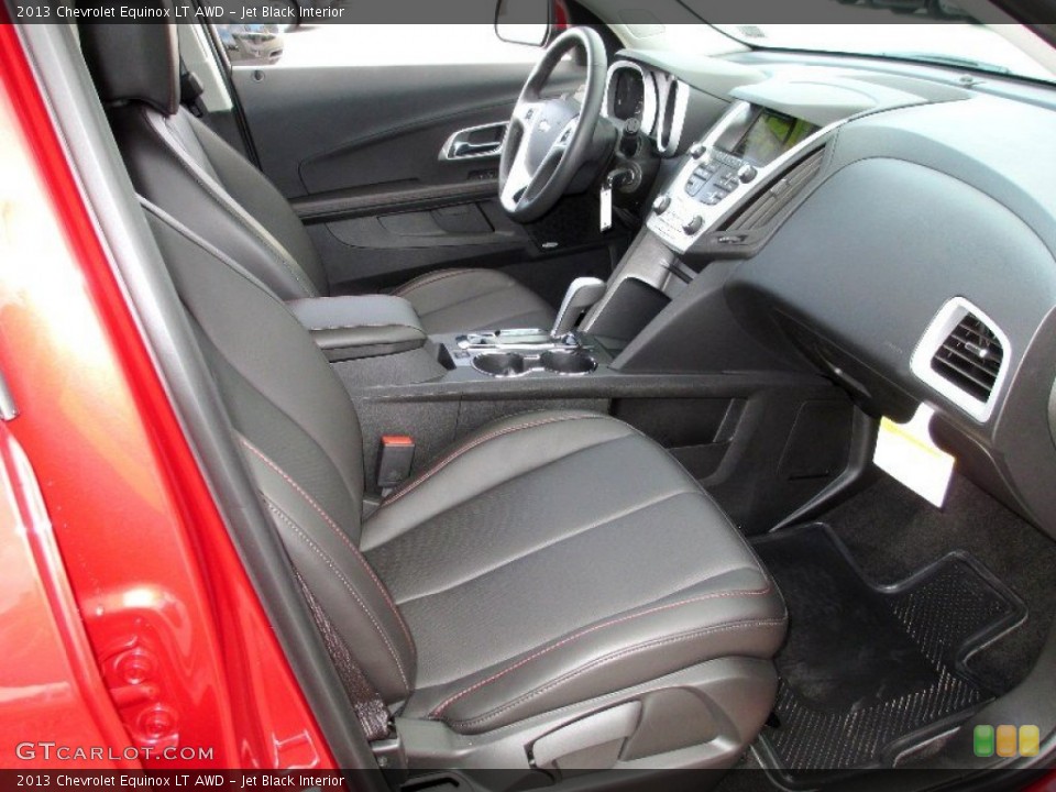 Jet Black Interior Photo for the 2013 Chevrolet Equinox LT AWD #74055172