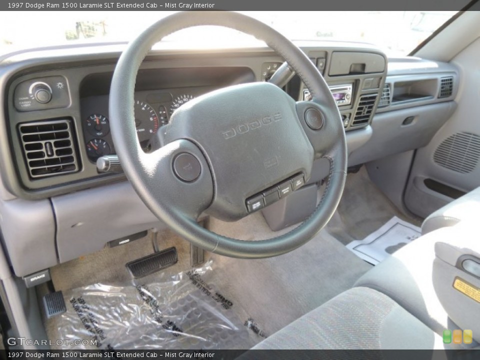 Mist Gray Interior Dashboard for the 1997 Dodge Ram 1500 Laramie SLT Extended Cab #74055194
