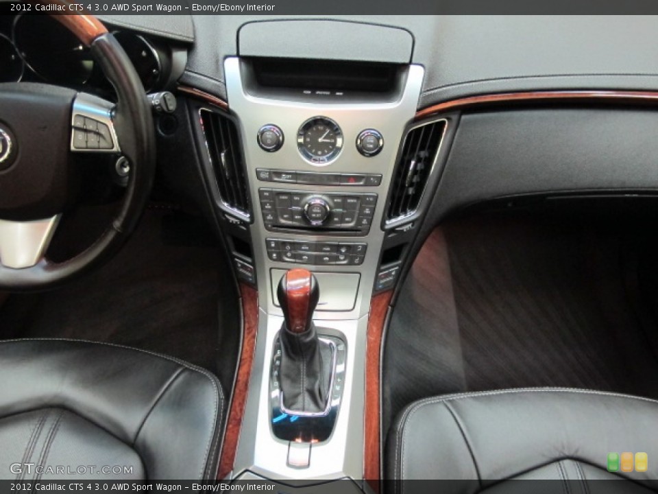 Ebony/Ebony Interior Dashboard for the 2012 Cadillac CTS 4 3.0 AWD Sport Wagon #74055252