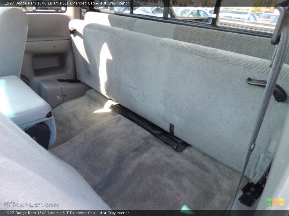Mist Gray Interior Rear Seat for the 1997 Dodge Ram 1500 Laramie SLT Extended Cab #74055260