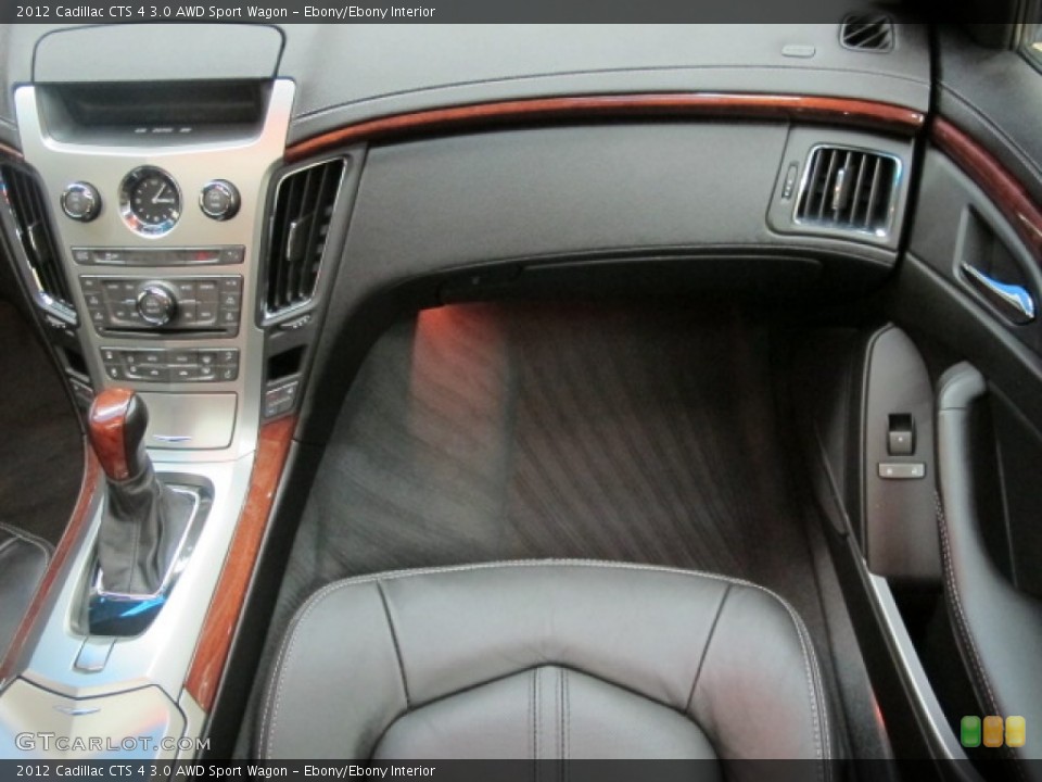 Ebony/Ebony Interior Dashboard for the 2012 Cadillac CTS 4 3.0 AWD Sport Wagon #74055274