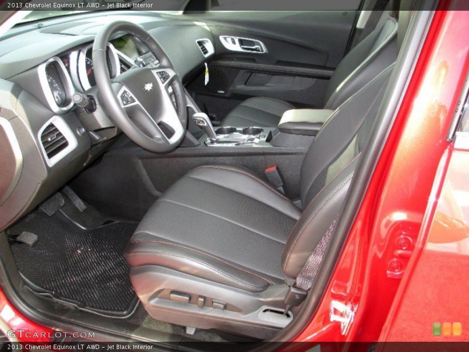 Jet Black Interior Photo for the 2013 Chevrolet Equinox LT AWD #74055443