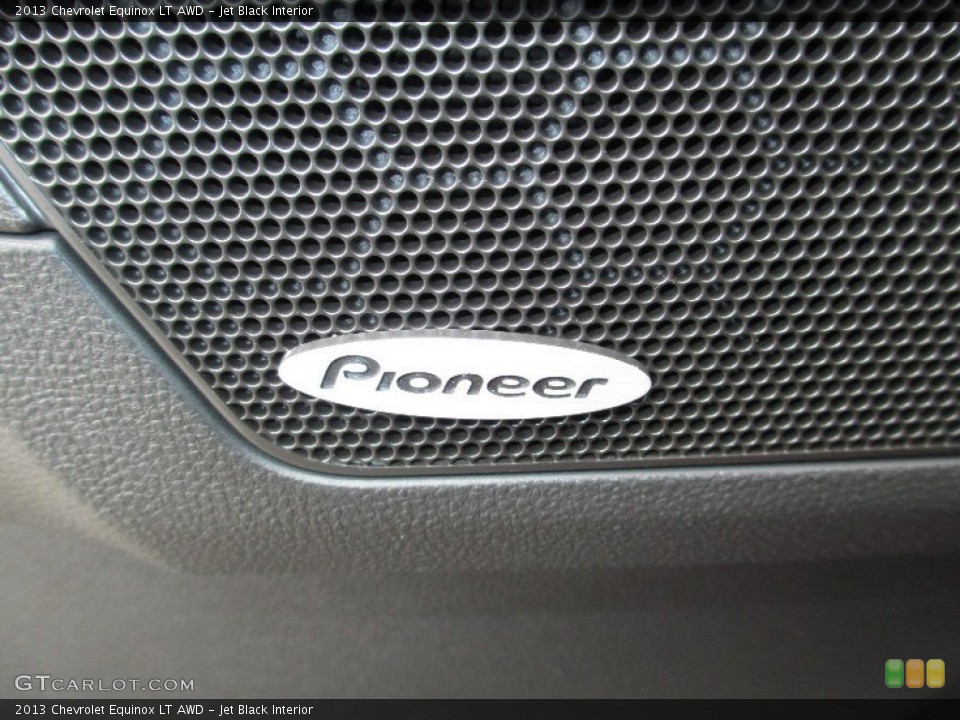 Jet Black Interior Audio System for the 2013 Chevrolet Equinox LT AWD #74055701