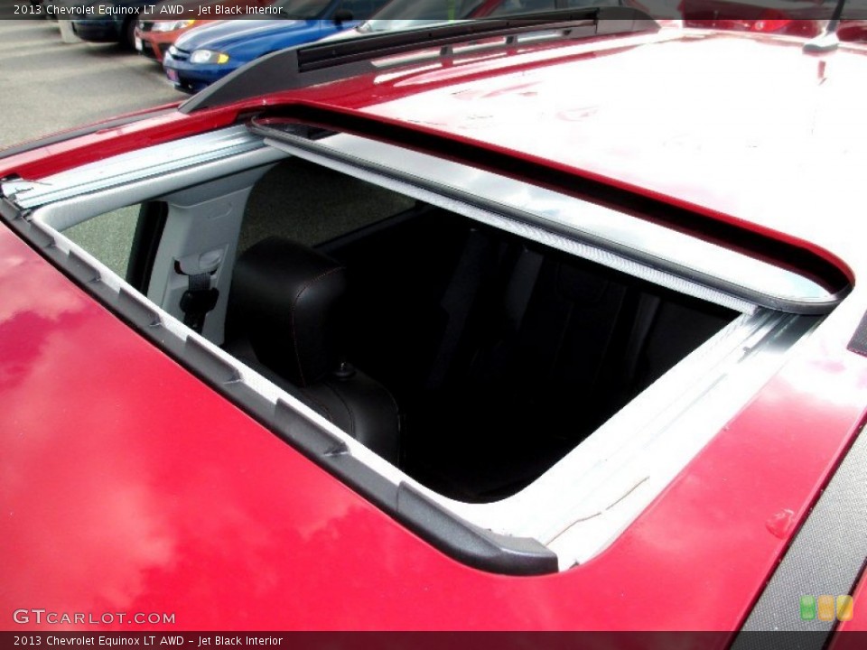Jet Black Interior Sunroof for the 2013 Chevrolet Equinox LT AWD #74055746