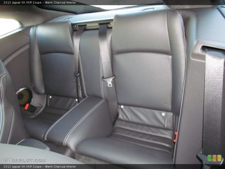 Warm Charcoal Interior Rear Seat for the 2013 Jaguar XK XKR Coupe #74056130