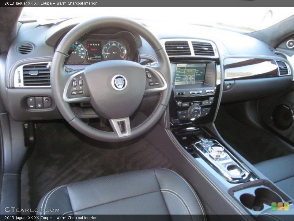 Warm Charcoal Interior Prime Interior for the 2013 Jaguar XK XK Coupe #74056502