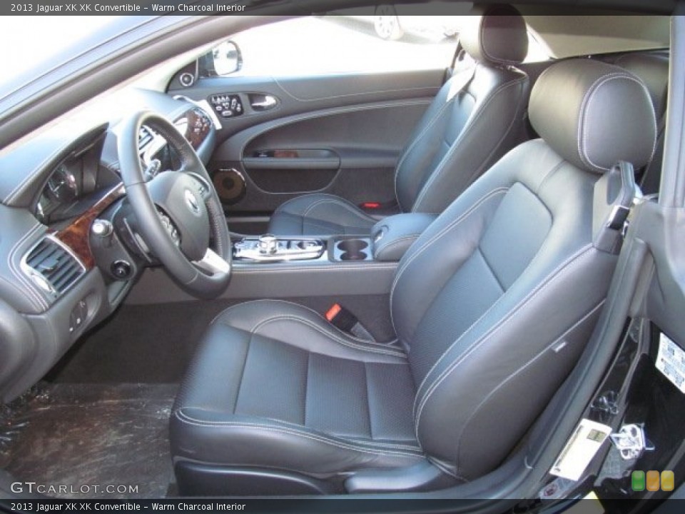 Warm Charcoal Interior Front Seat for the 2013 Jaguar XK XK Convertible #74056925