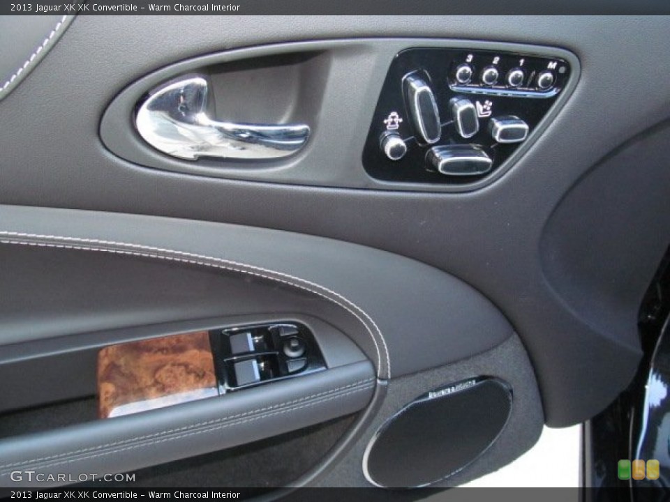 Warm Charcoal Interior Controls for the 2013 Jaguar XK XK Convertible #74057090